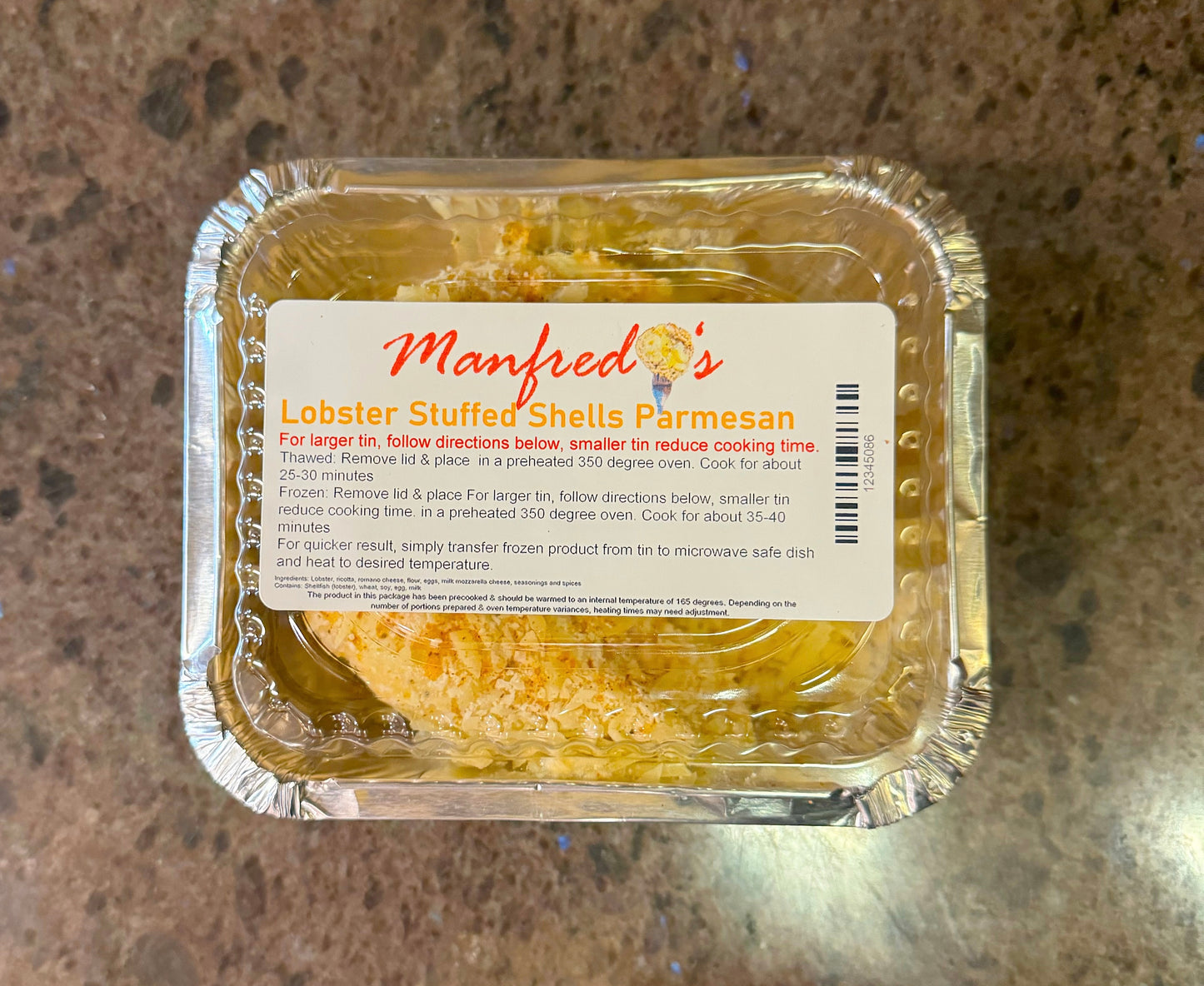 Lobster Stuffed Shells