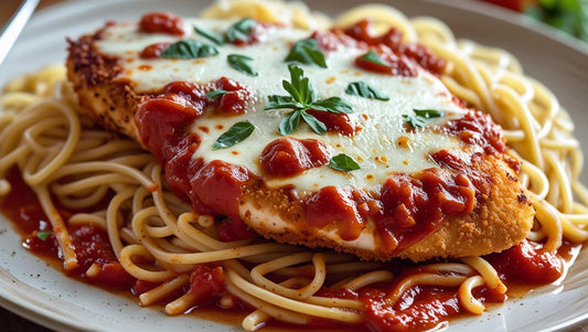 Chicken Parmesan w/Linguine