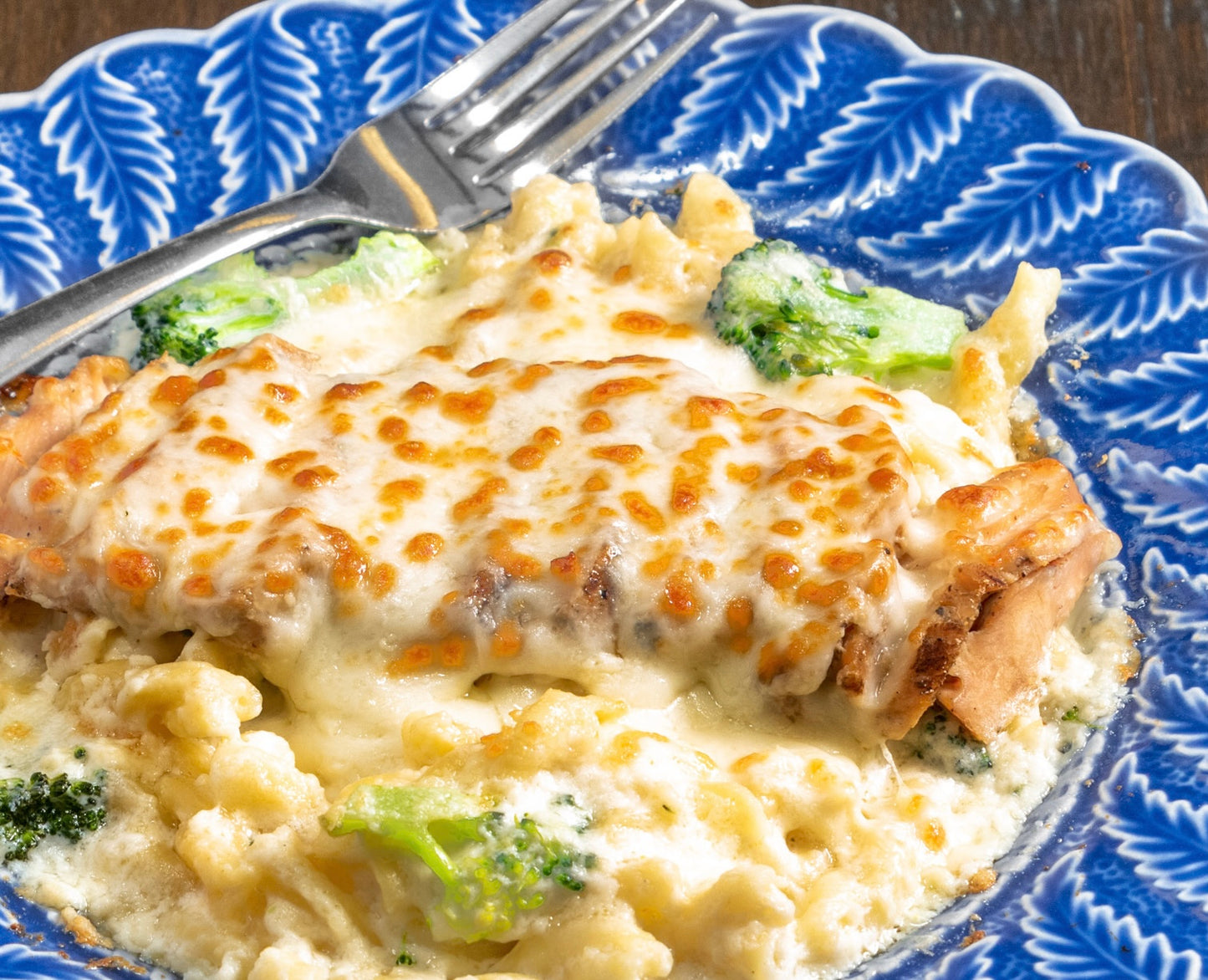 Chicken & Broccoli Alfredo with Gemelli Pasta