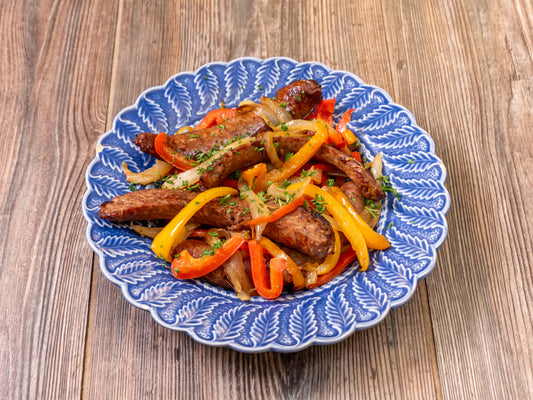 Italian Sausage with sauteed Peppers & Onions