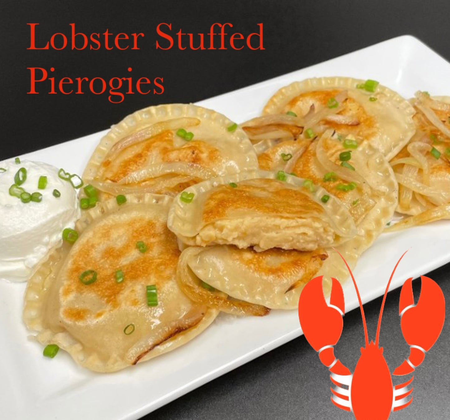 Lobster Stuffed Pierogies