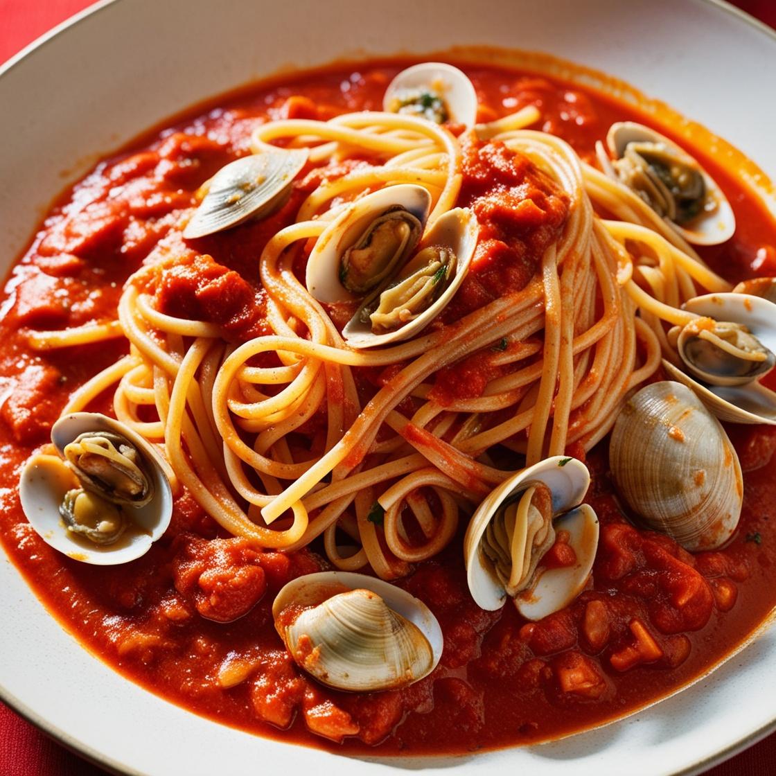 Baby Clam Red Sauce