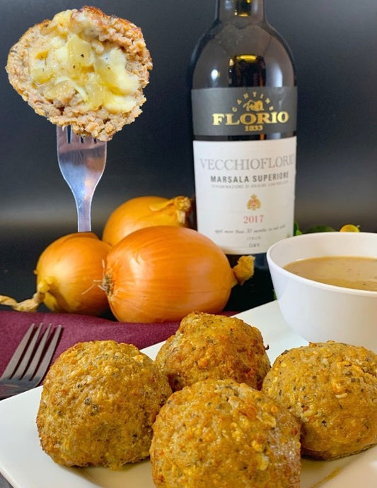 Stuffed Meatball - French Onion