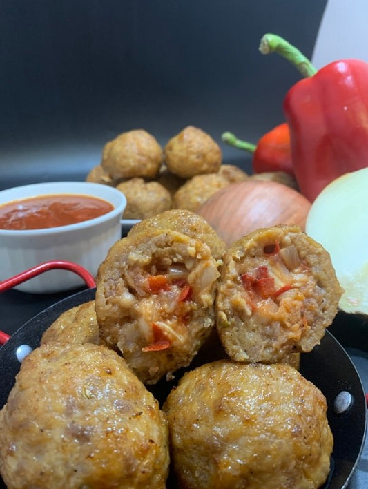 Stuffed Meatball - Sausage And Pepper