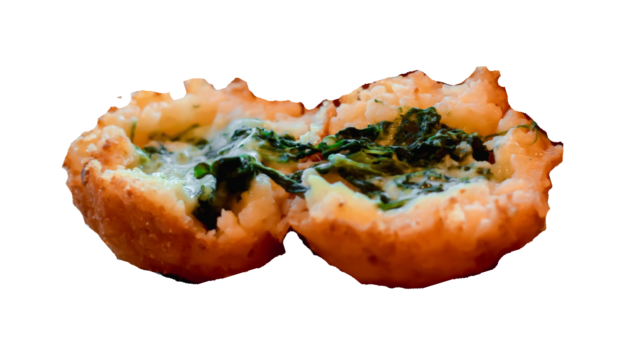 Spinach & Mozzarella Arancini (Three 2oz Balls)