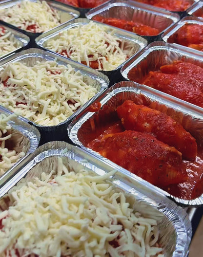 Beef Parmesan Stuffed Shells